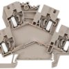 Multi level terminal block, spring balancer connection, 0.5-4.0 mm², 32 A, 8 kV, dark beige, 8709760000