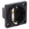 Gniazdo Tablicowe P-Nova+ Czarne 16A 2P+Z Schuko 10584-0S