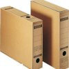 Pojemnik do archiwizacji Leitz 6084-00-00 Archivbox Premium DIN A4 brąz naturalny