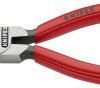 Kombinerki Knipex Knipex 08 21 145, Spitzzange, Stahl, Kunststoff, Rot, 145 mm, 116 g 08 21 145, 145 mm, do warsztatu