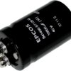 Electrolytic capacitor, 47000 µF, 40 V (DC), ±20 %, can, pitch 22.2 mm, Ø 51.6 mm, B41456B7479M000
