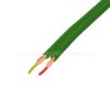 Przewód montażowy 2 x RCA płaski OFC Tasker C118 Green