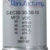 Kondensator 10+3x30uF/475V CE Manufacturing USA