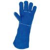 KS Tools 985.7040 Welding Leather Gloves, Long, Extra Long