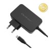 Ładowarka QOLTEC GaN POWER PRO USB-C 100W 5-20V 3-5A Laptop, Smartfon, Czarna