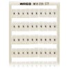 WAGO 209-577 WSB Quick Marker Horizontal (N) 100ea White