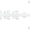 Fischer Obejma podwójna 58184 100 szt.