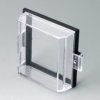 Protective cover, PC, (L x W) 72 x 72 mm, transparent, B6123533