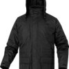 Kurtka parka, ISOLA2, rodzaj Unisex, 3XL, Czarny