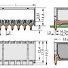 WAGO 2092-1430 Obudowa męska na PCB 100 szt.