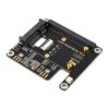 Waveshare PCIe TO MiniPCIe Adapter For Raspberry Pi 5, Compatible With MiniPCIe Wireless NIC, Supports USB Bluetooth Connection,