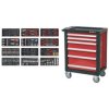 Sealey AP2406TBTC01 Rollcab 6 Drawer + Ball Bearing Slides + 298pc Tool Kit