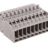 Wtyk X-Com 10-Biegunowy Szary Raster 5Mm 769-610/001-000 /25Szt./