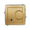 DECO Regulator elektroniczny temperatury z czujnikiem powietrznym złoty 29DRT-2