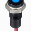 Lampka kontrolna do montażu panelowego 1.8 → 3.3V dc, niebieska 6mm LED Wyprowadzenia RS PRO