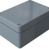 Polyester enclosure, (L x W x H) 110 x 75 x 56 mm, gray (RAL 7000), IP66, 020811060