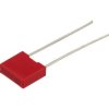 Kondensator; poliestrowy; MKT; 2,2nF; 100V; TS05 2200pF 100V +/-5% P:5mm 7.2*6.5*2.5mm Bulk; 5%; 2,5x6,5x7,2mm; 5mm; luzem; -40.