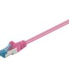 Kabel Patchcord CAT 6a S/FTP PIMF RJ45/RJ45 2m purpurowy