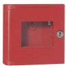 Legrand 038054 Key Cabinet Red Plastic IP44 IK07 Signal Contact 125x125x45