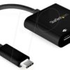 CDP2DP14UCPB Adapter USB-C connector to DP 1.4, 8K 30 Hz, with pd