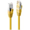 LINDY 47871 RJ45 Network cable, patch cable CAT 6A S/FTP 30.00 m Yellow 1 pc(s)