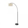 Lampa podłogowa nowoczesna ZENITH E27 z lnianym abażurem 16023 TK Lighting