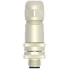 TE Connectivity T4111011041-000 M12 Plug 4-Pin Straight Connector