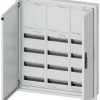 Rozdzielnica podtynkowa ALPHA 160 DIN z miejscem na złączki IP31 RAL 9016 rozstaw 150mm 950×800×120 mm 216 mod 8GK1081-4KK30