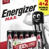 Bateria AAA/R03 Energizer Max 1.5 V 6 szt.