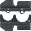 Crimping die for insulated terminals and plug connectors, 10-16 mm², AWG 8/6, 97 49 16