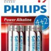 bateria alkaliczna Philips PowerLife LR6/AA - 72 sztuki