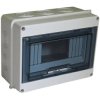 Rozdzielnica natynkowa hermetyczna TH-12 1x12 moduły (690V AC / 1000V DC) IP65 250x193x105mm drzwi transparentne Elpromet