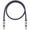Oehlbach 60017 i-Connect Jack Audio Cable 3.5mm to 3.5mm 5m Gold Plated Black