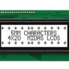 Wyświetlacz monochromatyczny LCD, , Alfanumeryczny, podświetlanie LED, Midas