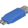 Przejście USB 3.0 gniazdo A - wtyk micro