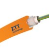 Kabel Światłowodowy 4 Włókna 4J Sm 9/125 Dac Zewnętrzny Do Ziemi Ztt 100M