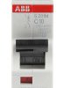 Wyłącznik nadprądowy MCB, Typ C, 1-biegunowy, 10A, 253V, 72V, na szynę DIN, ABB S201M-C10, S200M