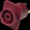 FCR2069 Cliffcon® female connector, 4 pin, red