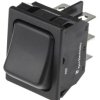 Przełącznik kołyskowy Wł.-wył.-wł. Nie 16 A DPDT Czarny TE Connectivity