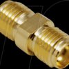 0409073 SMA socket to SMA socket adapter