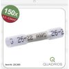 Quadrios 22C469 Złącze doczołowe z osłonką termokurczliwą 0.3 mm² 0.5 mm² z pełną izolacją biały 1 zest.