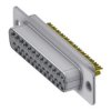 Złącze D-Sub 25-pinowe Żeński Poziomy