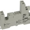 Gniazdo przekaźnika; GZT80; śrubowy na panel; na szynę DIN35; szary; bez obejmy; Relpol; RoHS; Kompatybilne z przekaźnikami: RM8