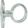 Zacisk rurowy, galwanizowany, Żelazo 11/2in, Georg Fischer
