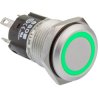 EAO 82-4551.1133 EAO Series82 82-4551.1133 Illum Button Mo16mm Al Flat Green 12V
