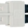 FO plug, SC, PCF, multimode, ceramic, beige, 100007588