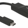 Delock USB 2.0 adapter [1x złącze męskie USB-C - 1x złącze żeńskie VGA] 63923