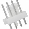 Złącze szpilkowe 4-pinowe raster: 2.54mm -rzędowe Molex Przewlekany 4.0A 500.0 V.