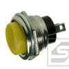 Przełącznik PBS26BY;OFF-(ON);16mm; źółty;monostabilny;2A/250VAC