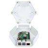 Obudowa SBC Camdenboss CBHEX1-PI4-WH Raspberry Pi® tworzywo ABS biały
